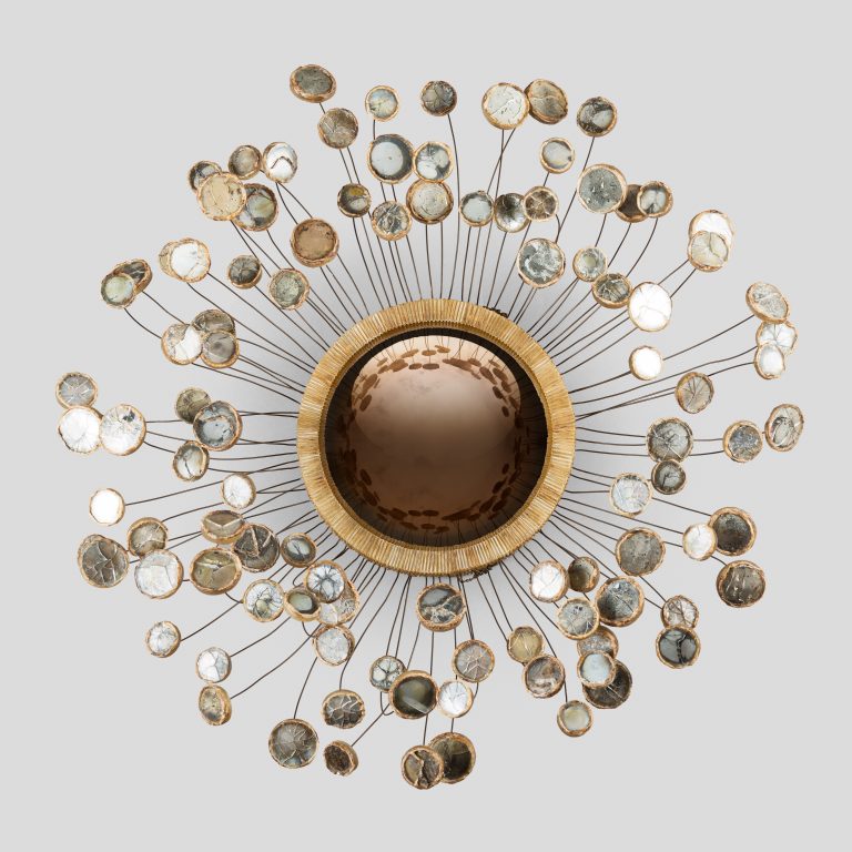 Line Vautrin, Very rare ‘Etincelles’ ceiling light