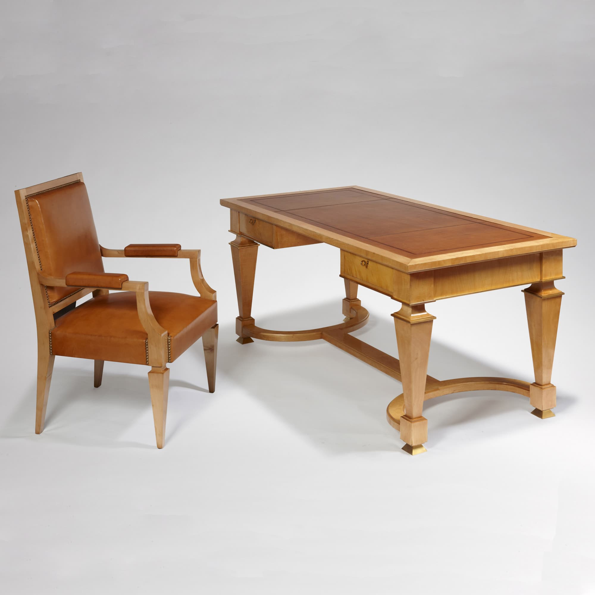 André Arbus, Desk and its armchair, vue 01
