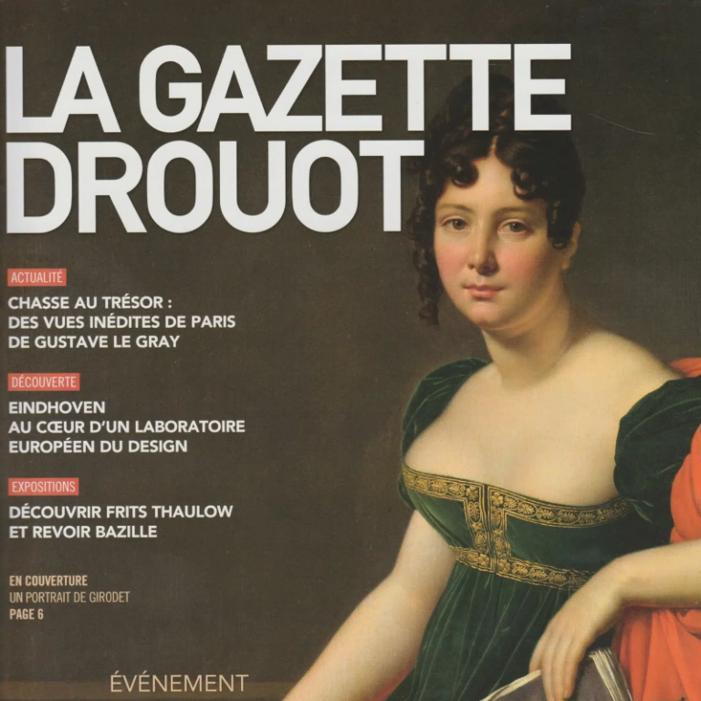La Gazette Drouot, September 9th, 2016 – “Les trésors du Grand Palais”