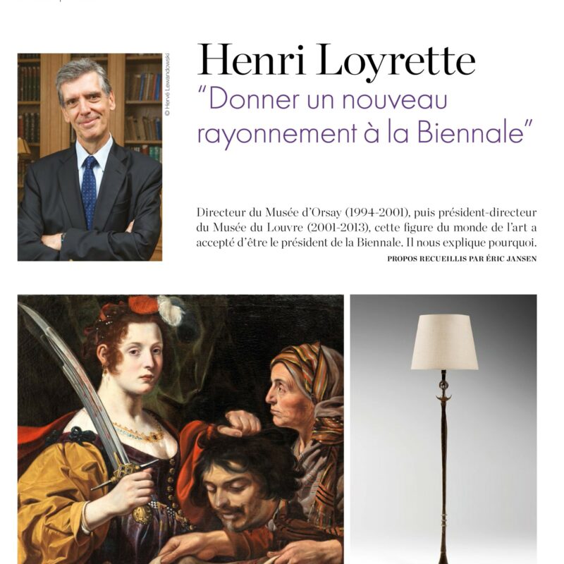 L’éventail, September 2016 – “Henri Loyrette” interview