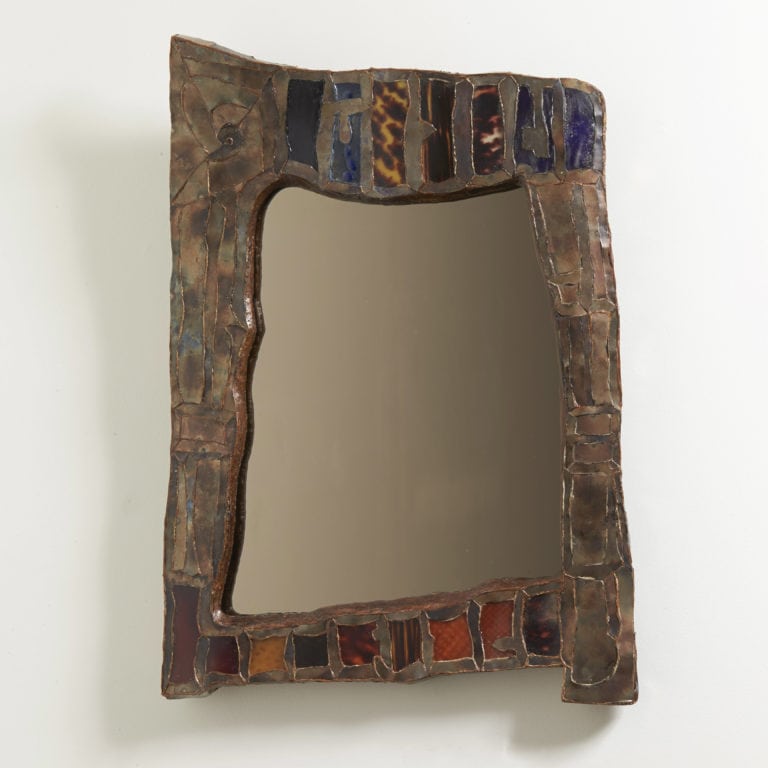 Line Vautrin, Rare ‘Asymétrique’ mirror