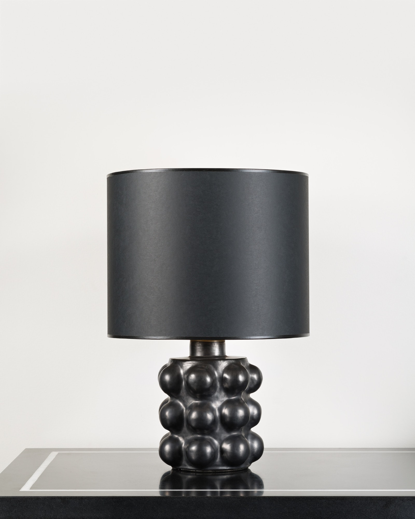 Georges Jouve, Ceramic lamp, vue 01