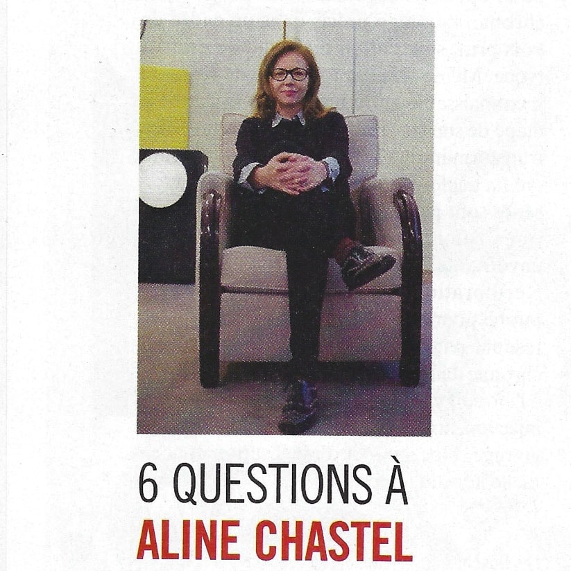 La Gazette Drouot – Interview de  Aline Chastel – 22 septembre 2017