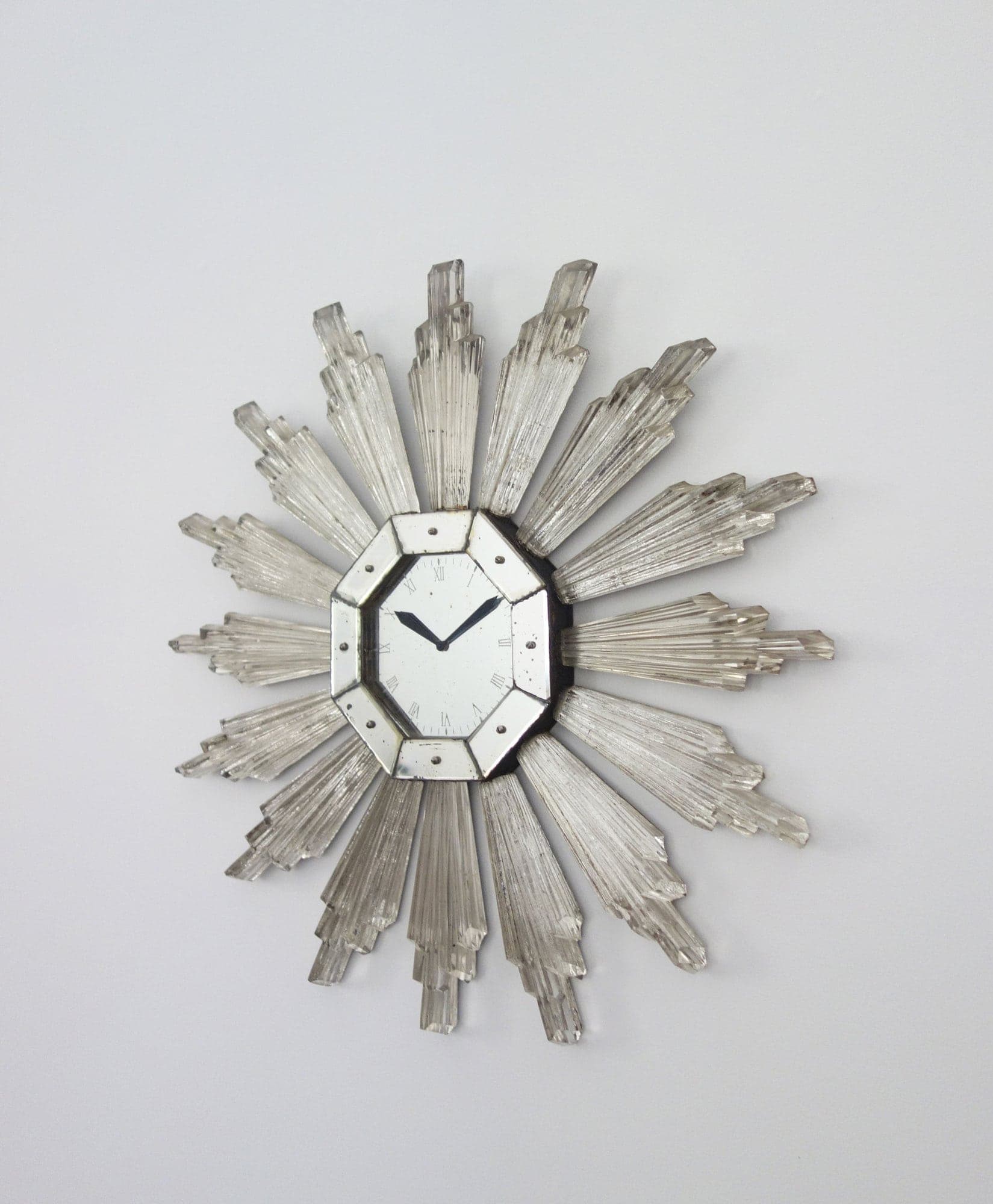 Serge Roche, Very rare wall clock (sold), vue 01