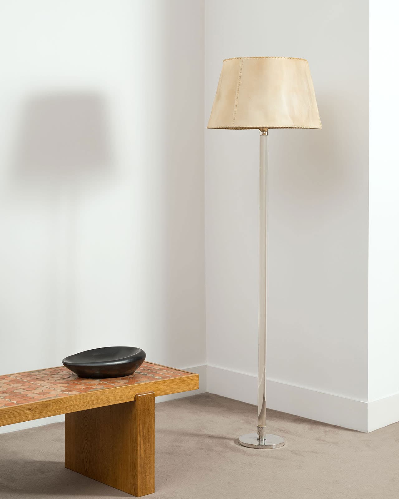 Jean-Michel Frank, Rare floor lamp (sold), vue 01