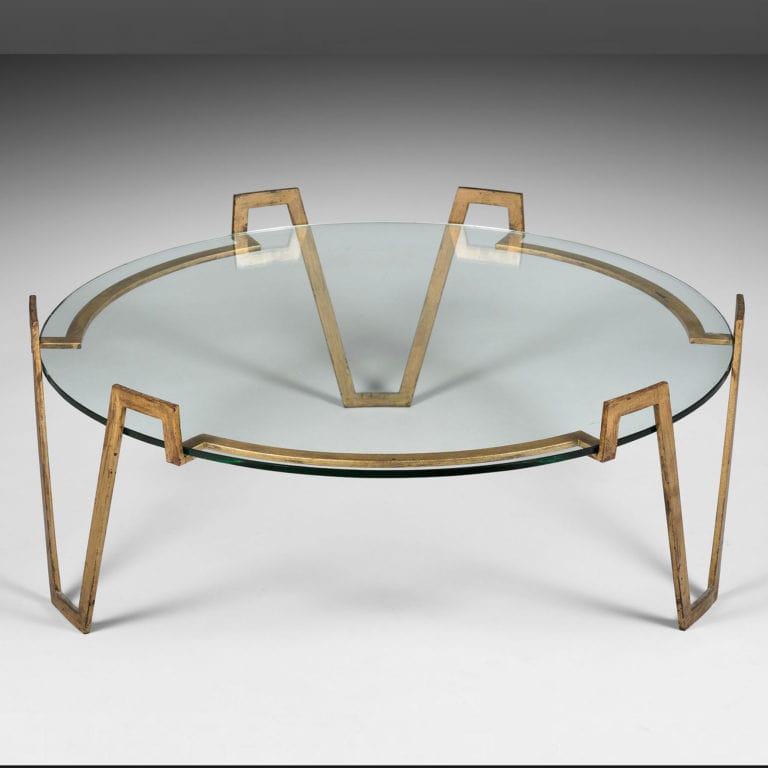 Jean Royère, Table basse « Val d’or » (vendue)