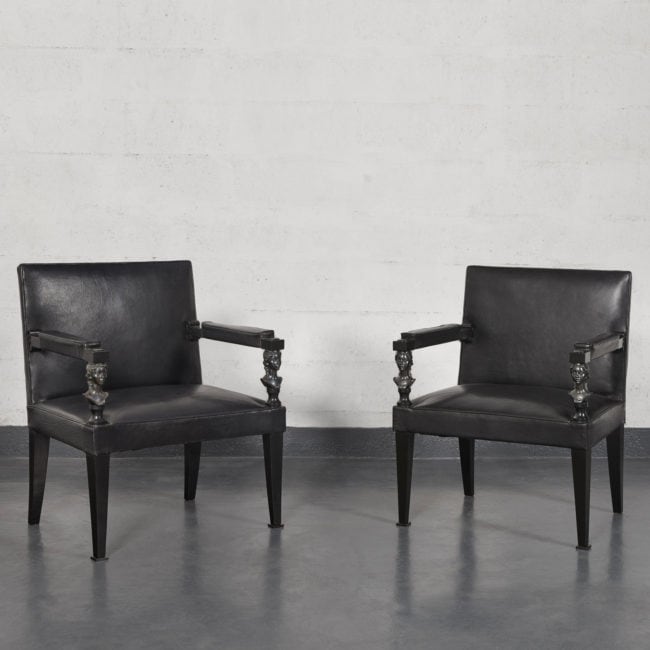 André Arbus & Vadim Androusov, Paire de fauteuils