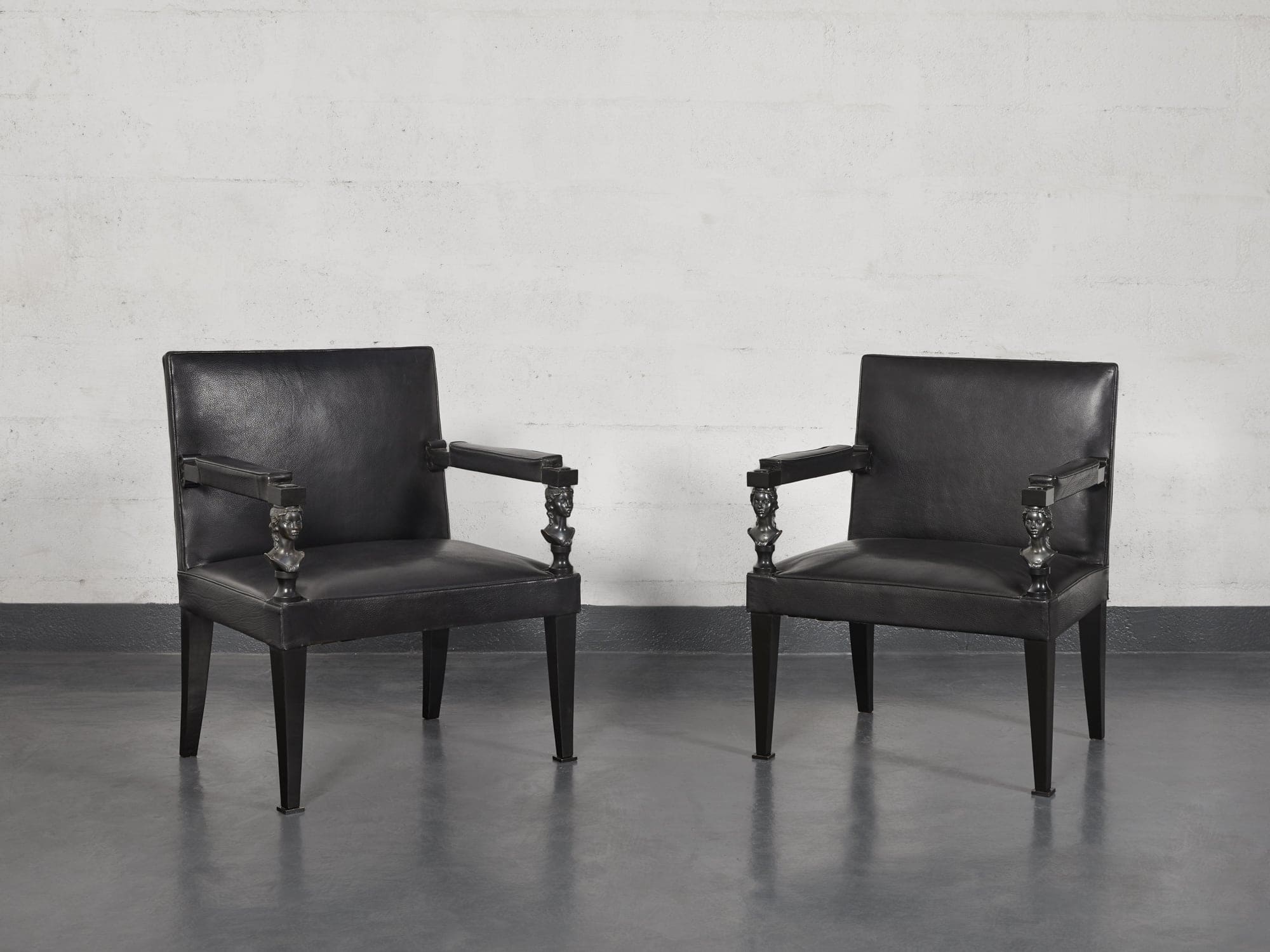 André Arbus & Vadim Androusov, Pair of armchairs, vue 01