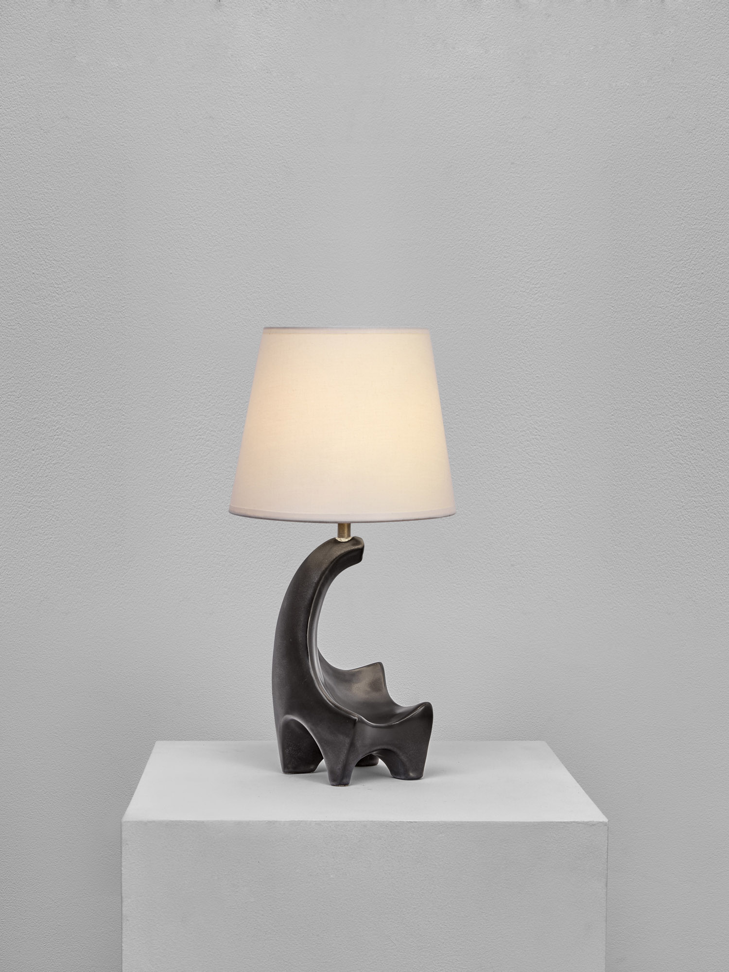 Georges Jouve, Zoomorphic lamp, vue 01