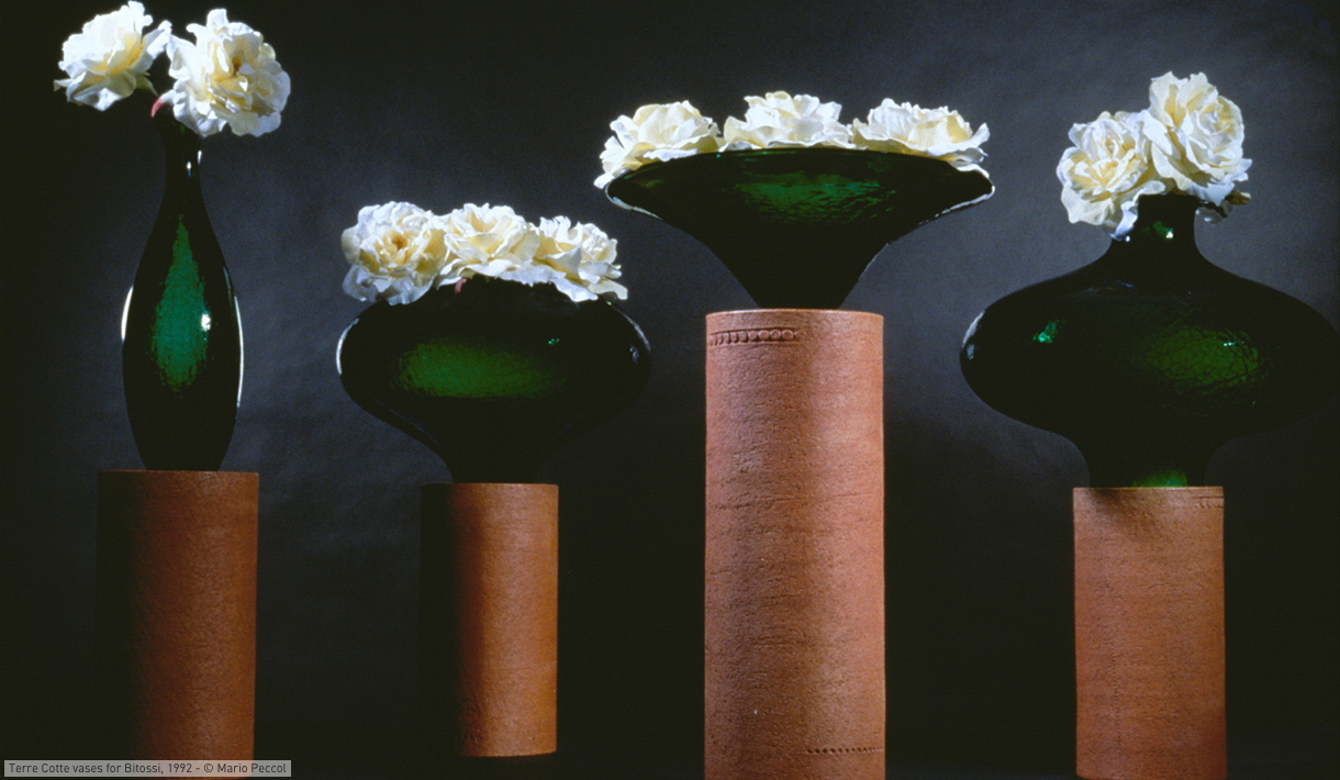Matteo Thun, Set of 5 vases, vue 01