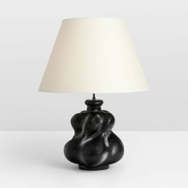 Georges Jouve, Importante lampe en céramique