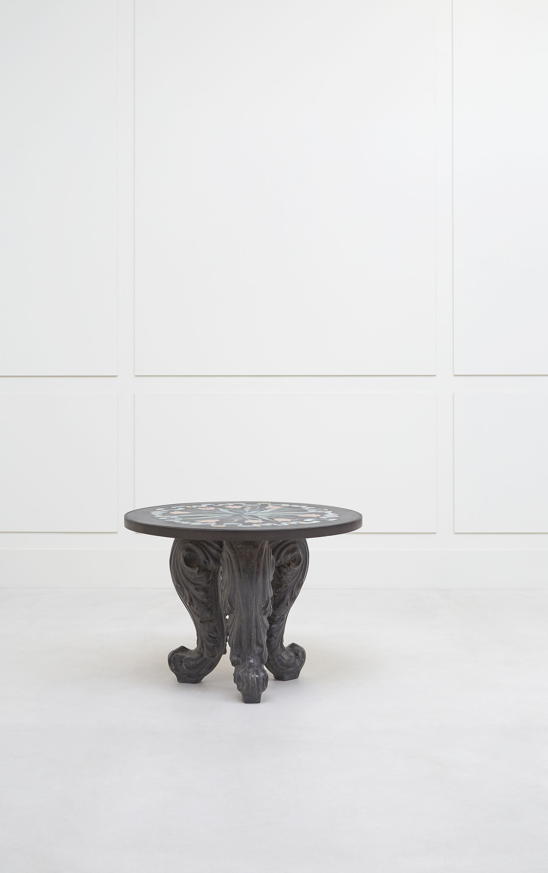 Serge Roche & Ismael De La Serna, Pedestal table, vue 01
