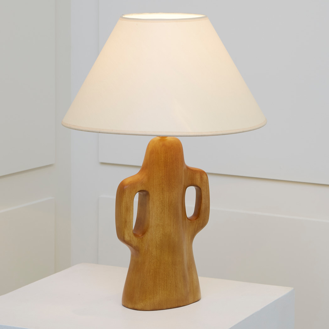 Lampe en merisier