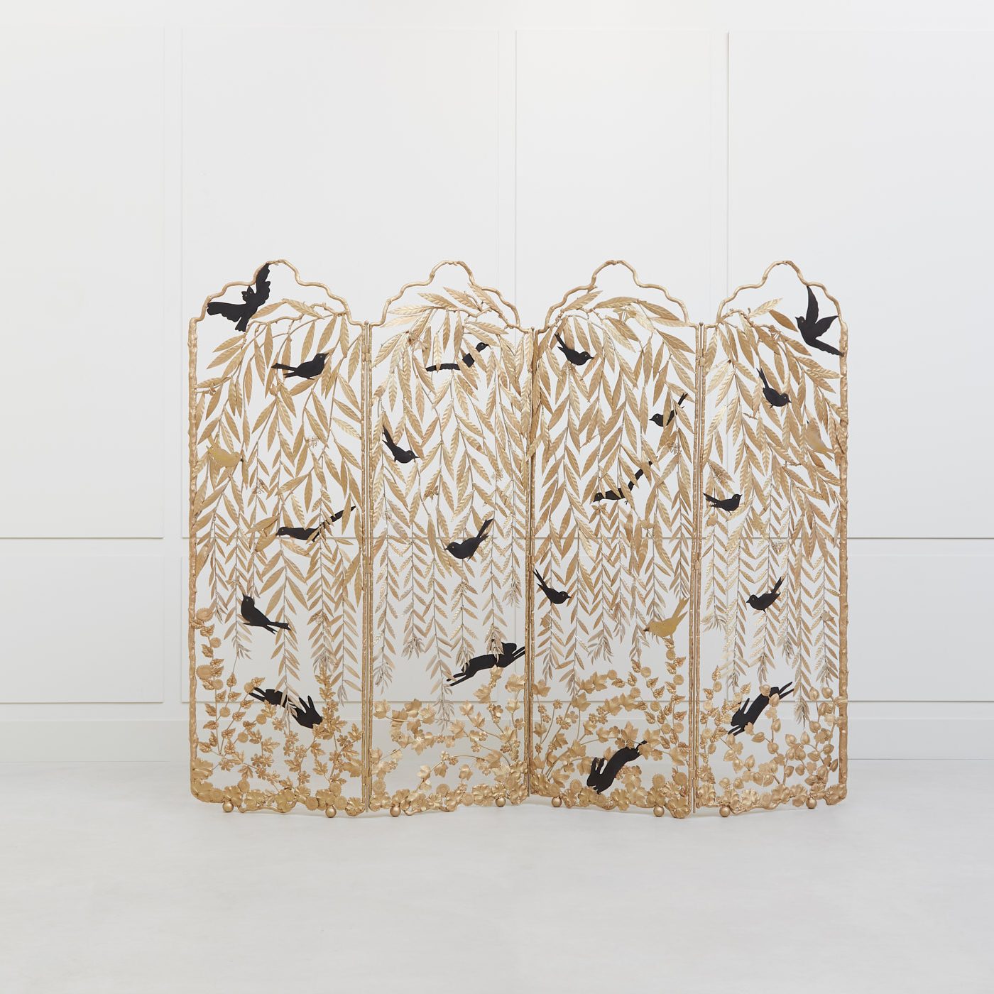 Joy de Rohan Chabot ,«The Weeping Willow , Black birds and Rabbits», vue 01