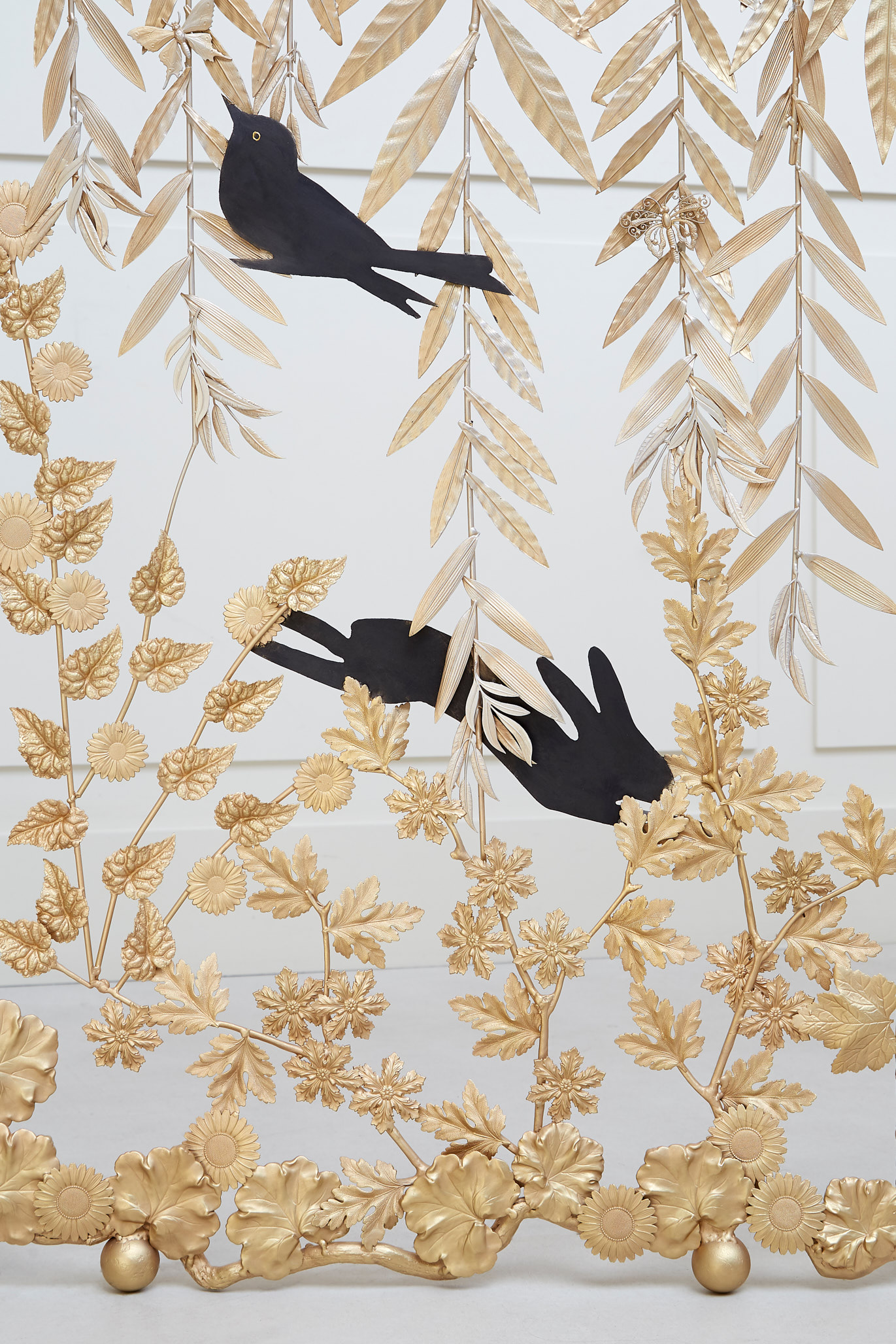 Joy de Rohan Chabot, “The weeping willow, black birds and rabbits”, vue 01