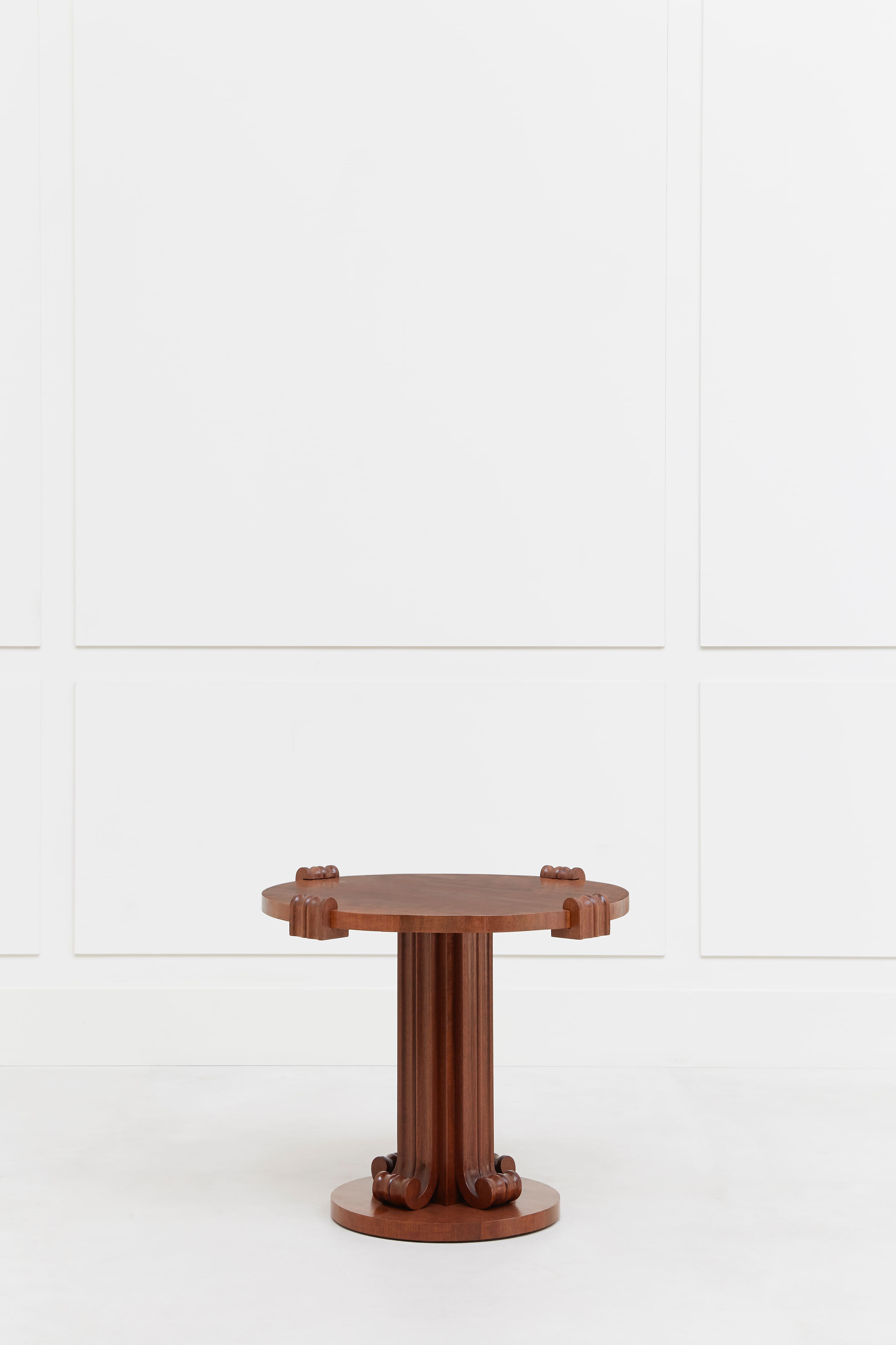 Jean-Charles Moreux, Pedestal table, vue 01