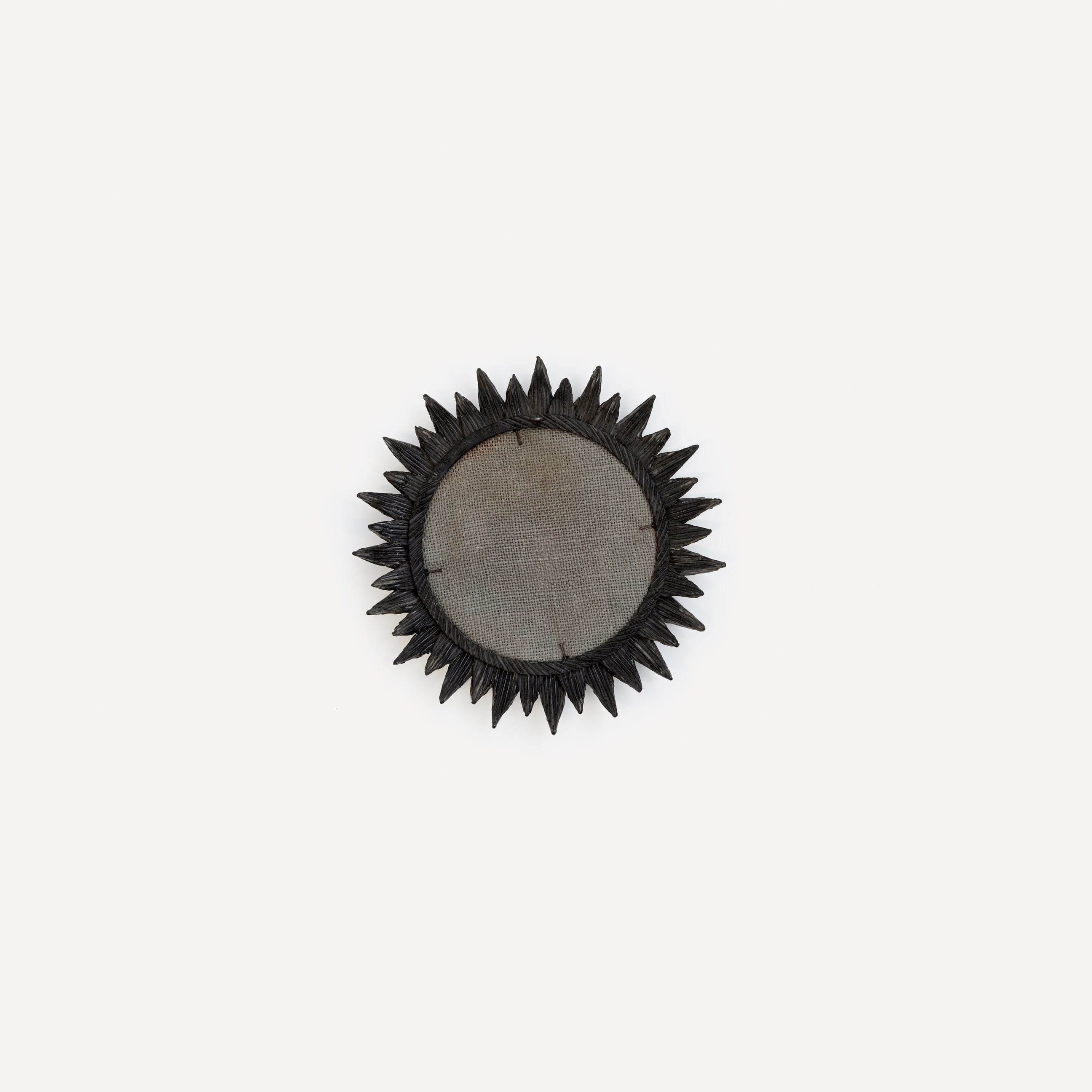Line Vautrin, Miroir « Soleil à pointes n°2 » noir, vue 01