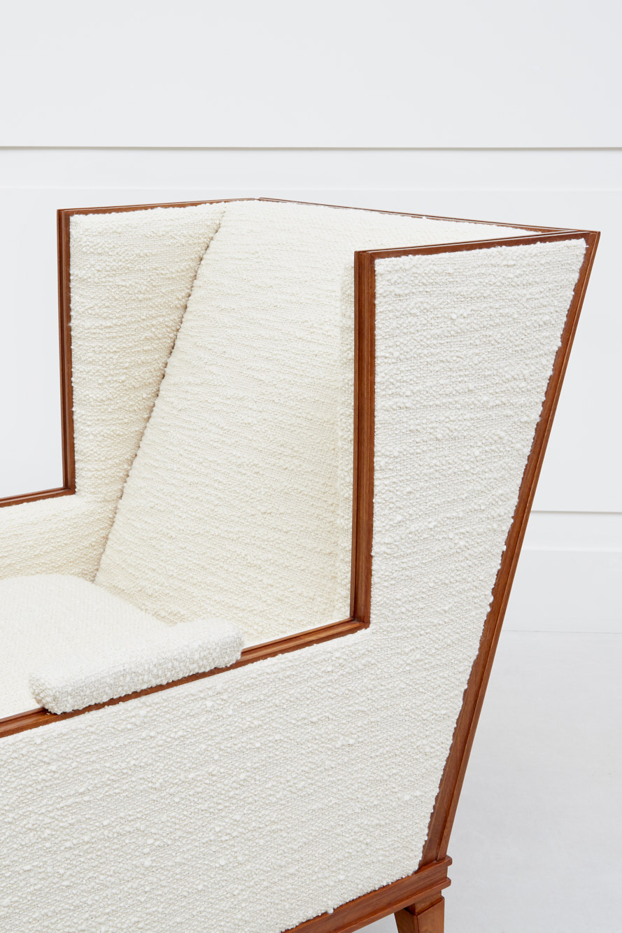 Marc Du Plantier, Paire de fauteuils, vue 01