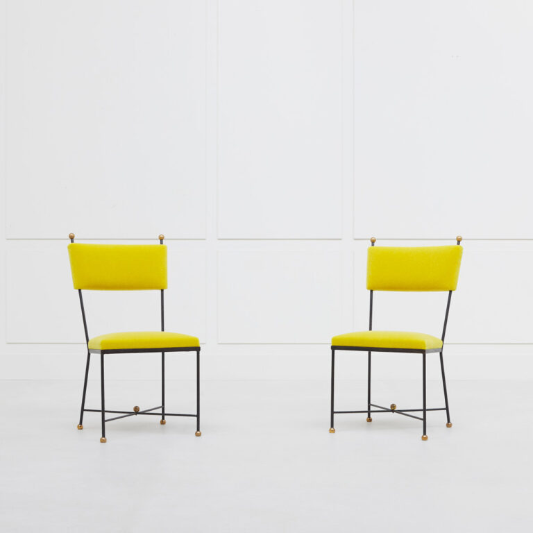 Jean Royère, Pair of “Boule” chairs