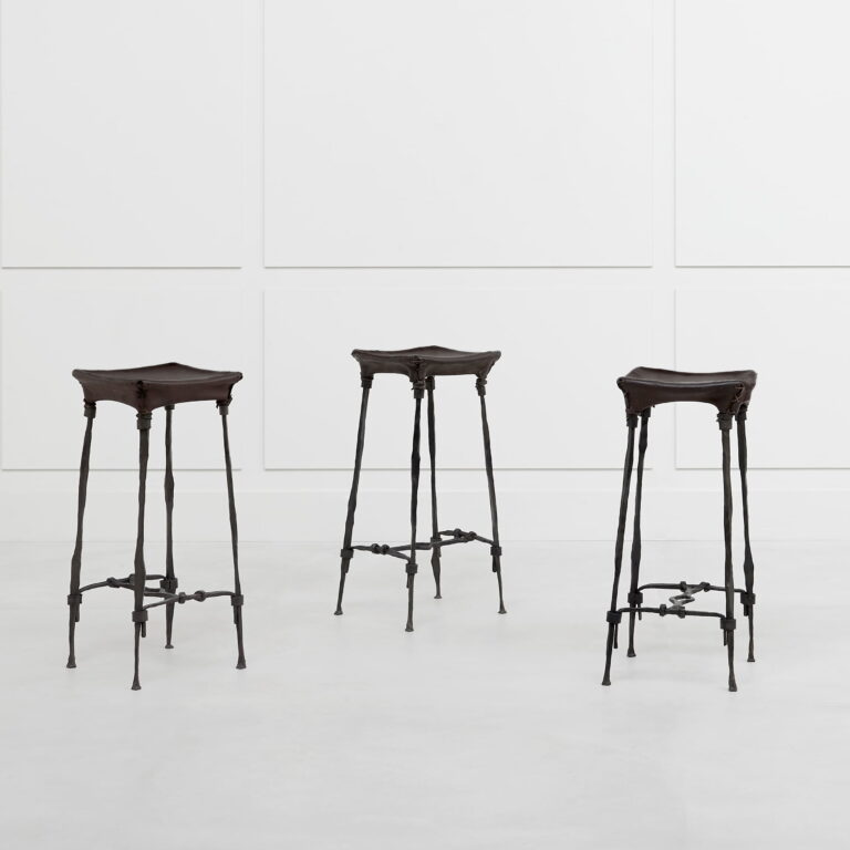 Sido & François Thévenin, 3 stools chairs