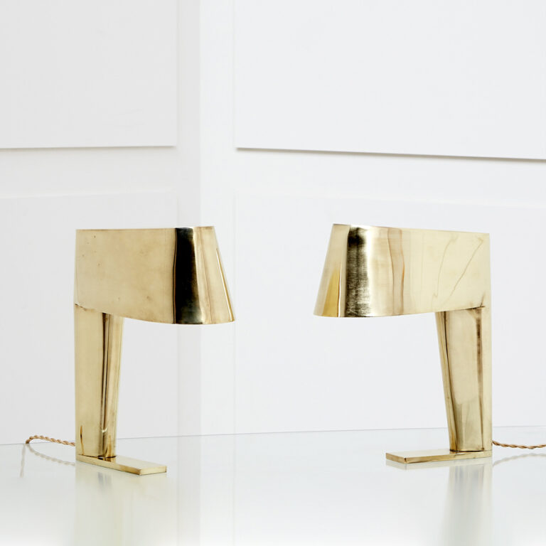 Jacques Quinet, Pair of table lamps