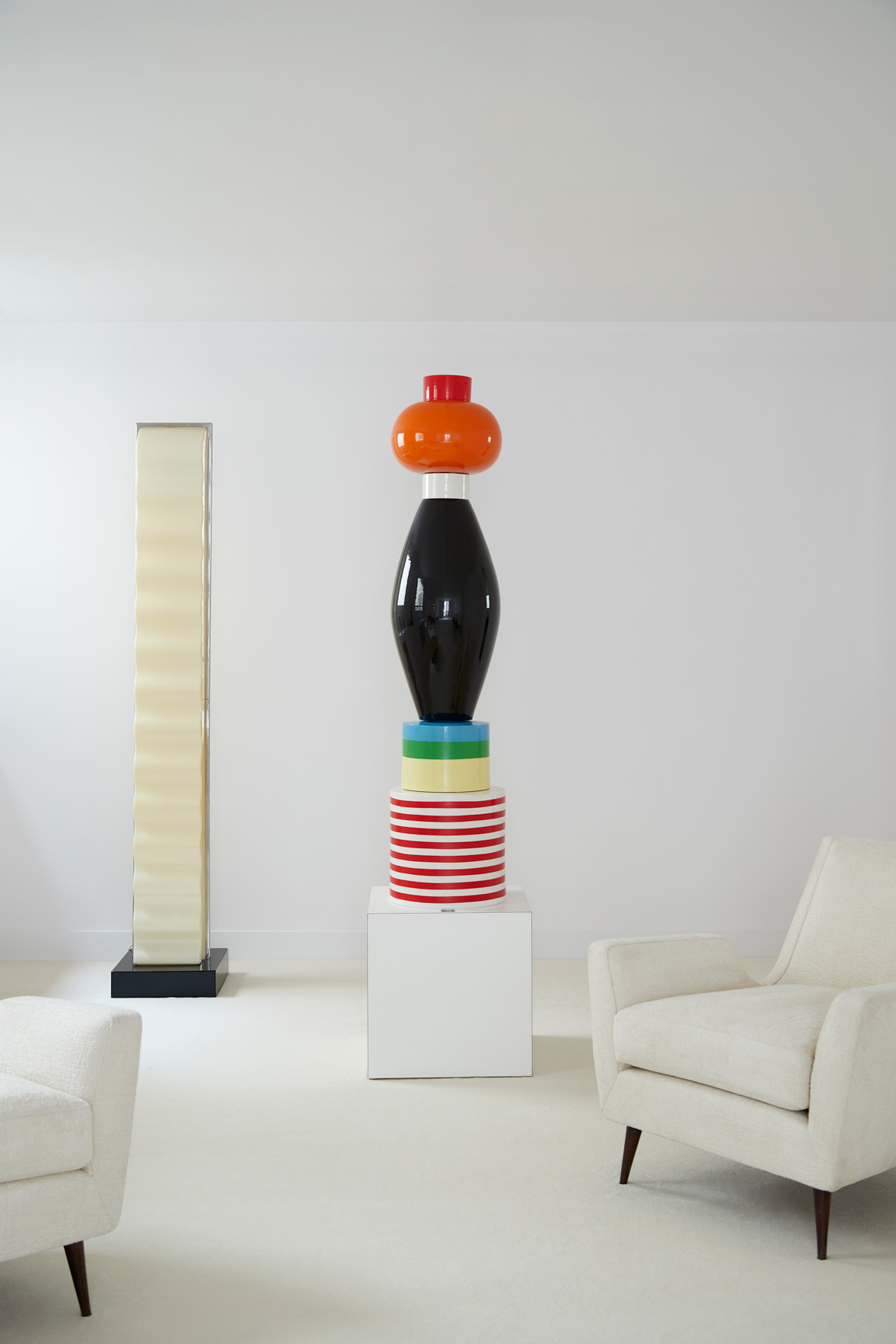 Ettore Sottsass, Totem « Menta », vue 01