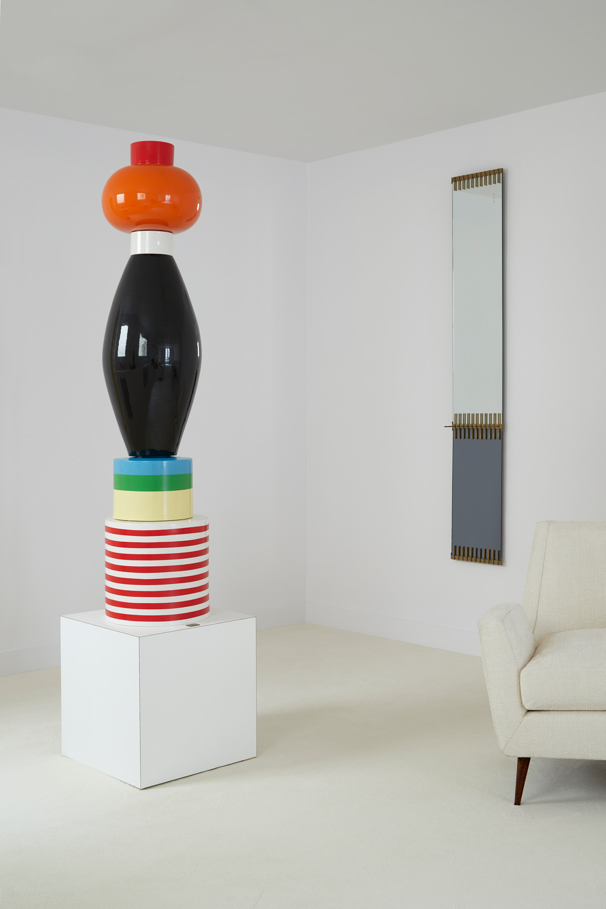 Ettore Sottsass, Totem « Menta », vue 01