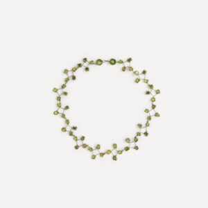 Collier en talosel vert de Line Vautrin