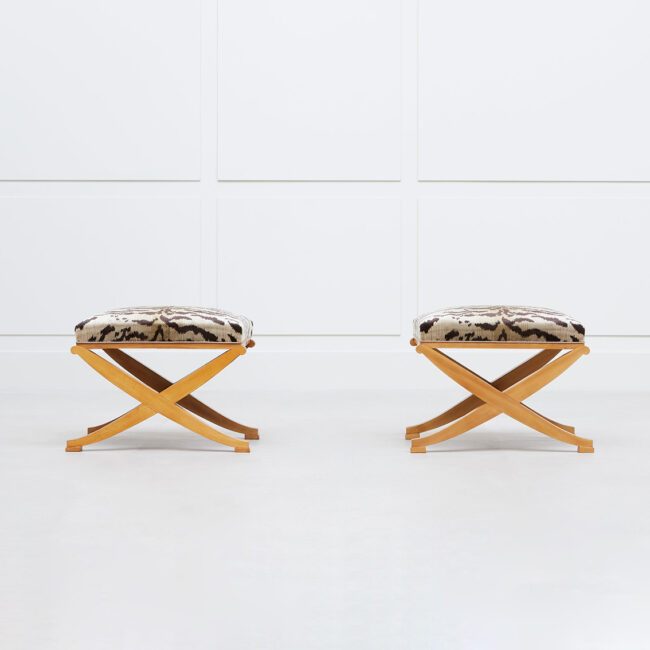 André Arbus, pair of stools