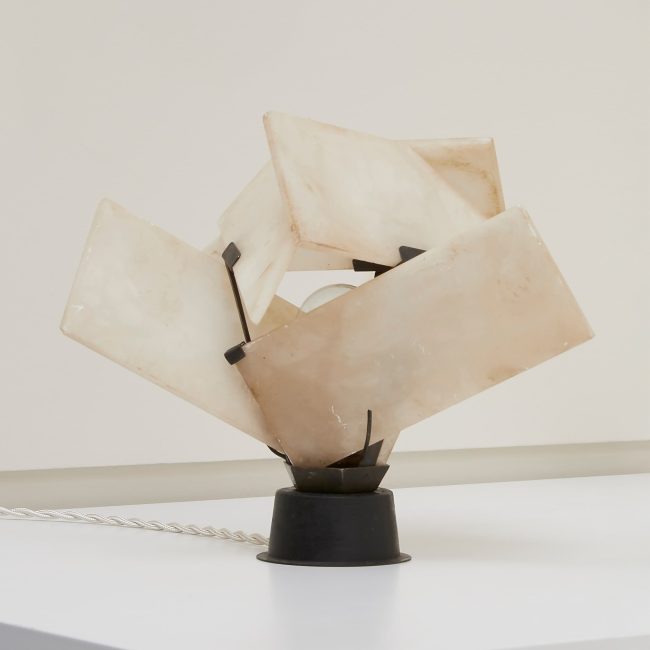 Pierre Chareau, “LP 166” or “La Fleur” lamp