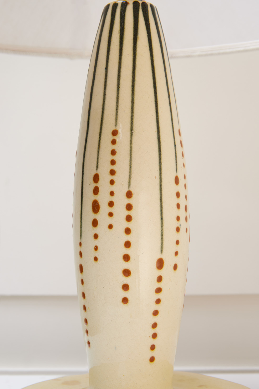 Francis Jourdain, ceramic lamp, vue 01