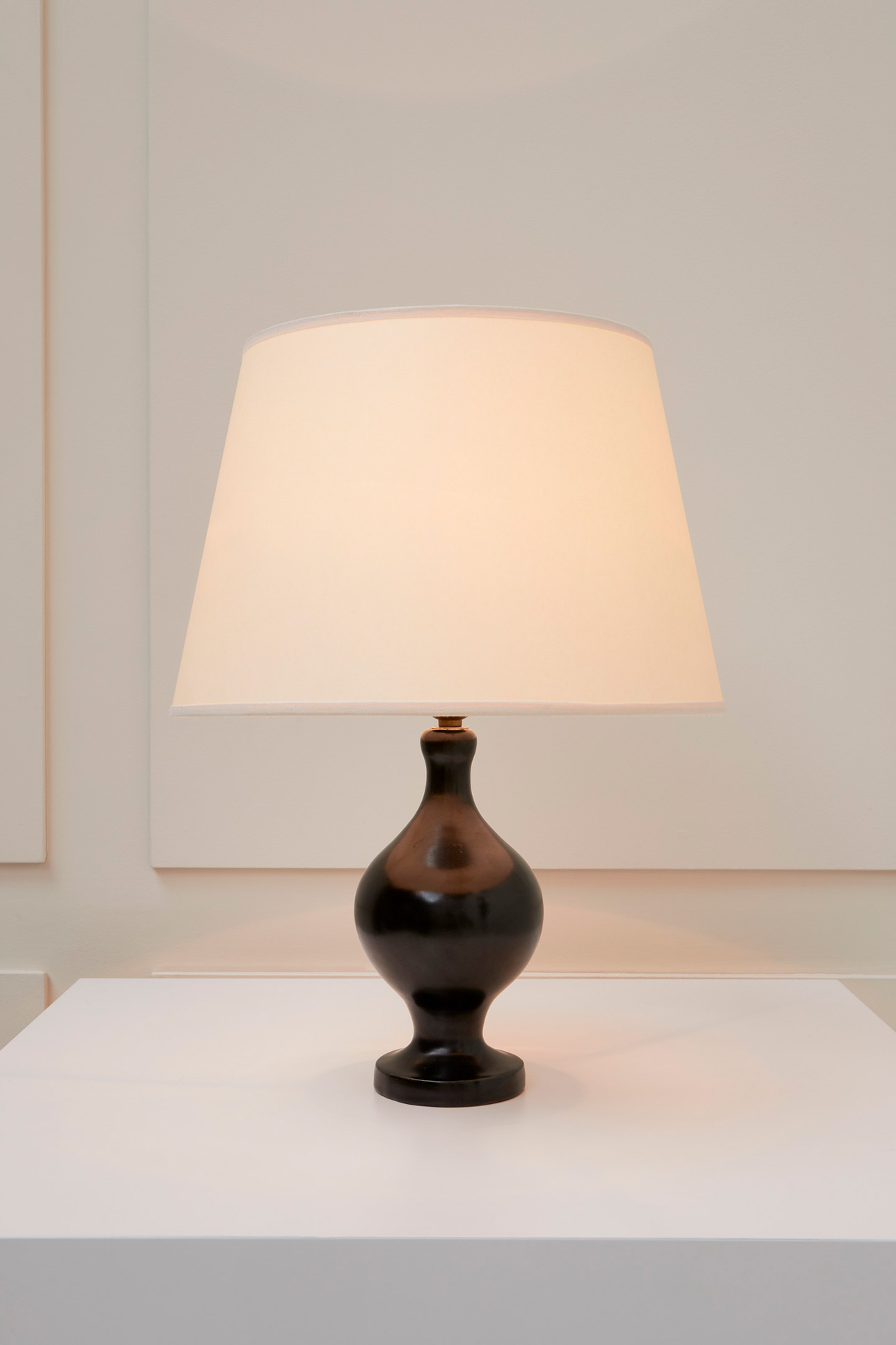 Georges Jouve, lampe balustre, vue 01