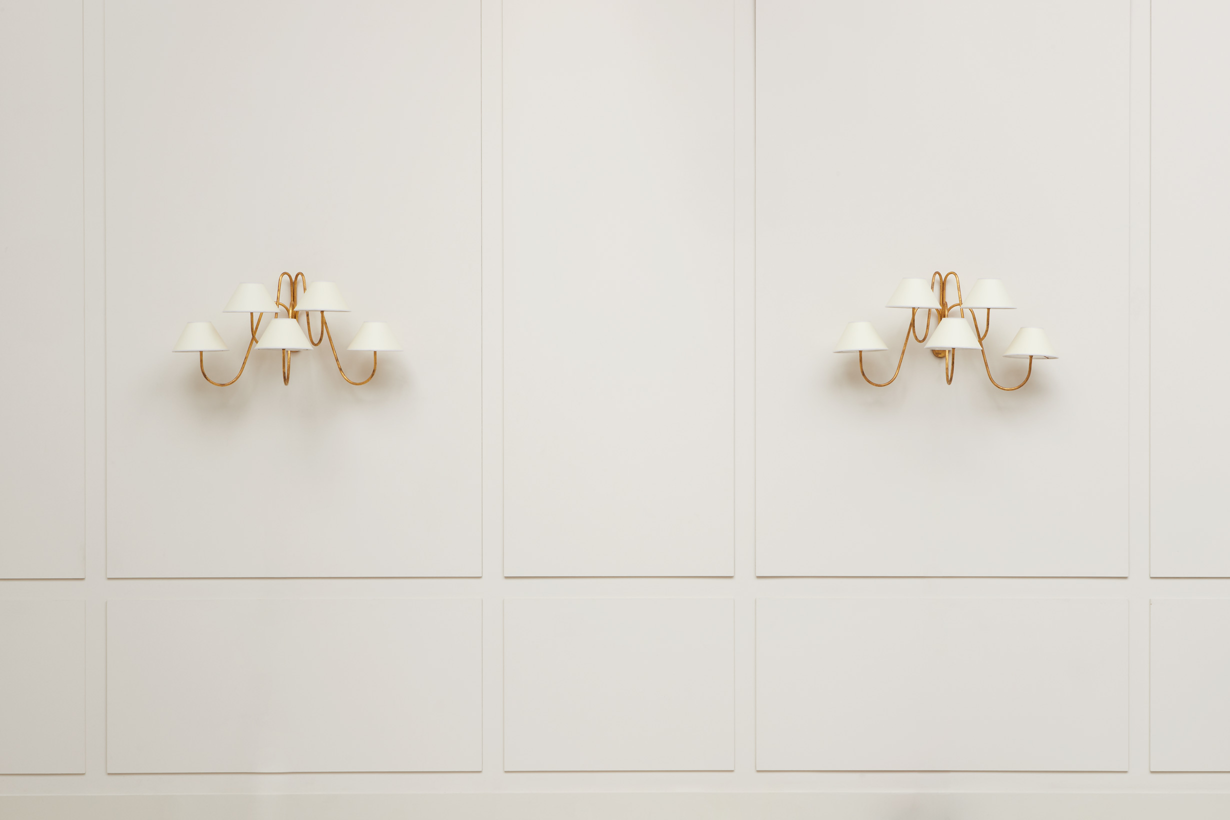 Jean Royère, pair of sconces “Bouquet”, vue 01