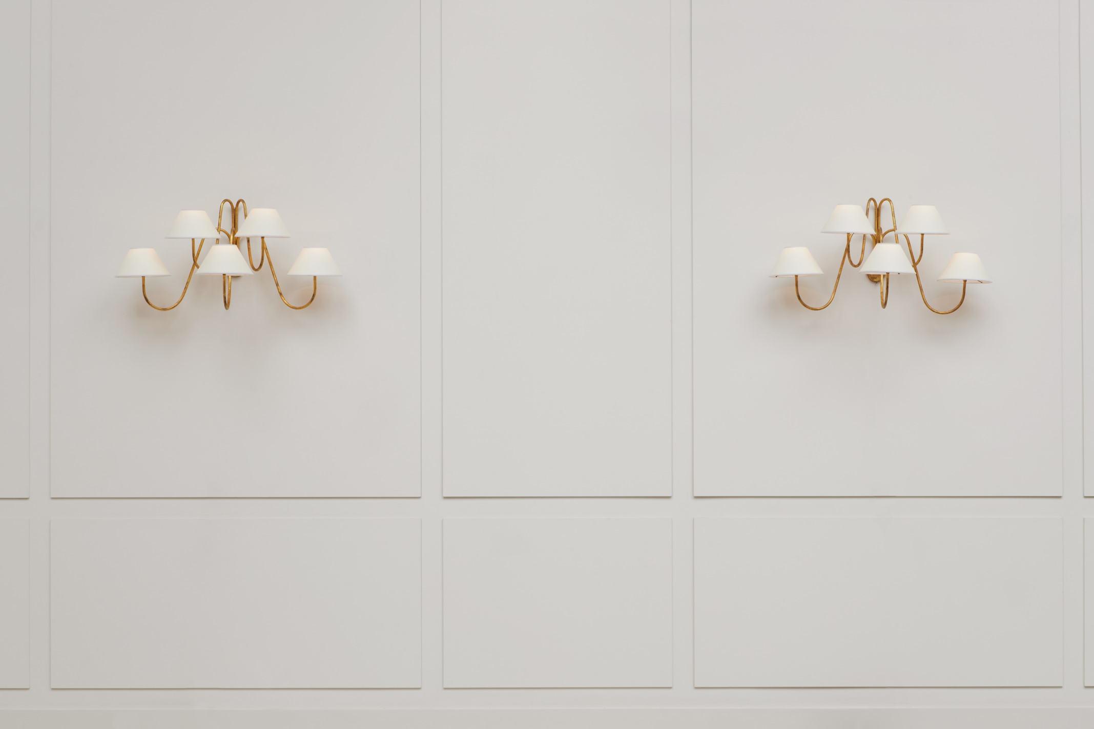 Jean Royère, pair of sconces “Bouquet”, vue 01