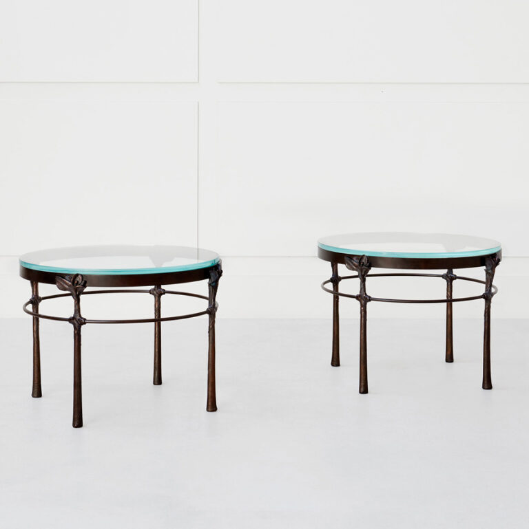 Bahman Dadkhah, pair of side tables