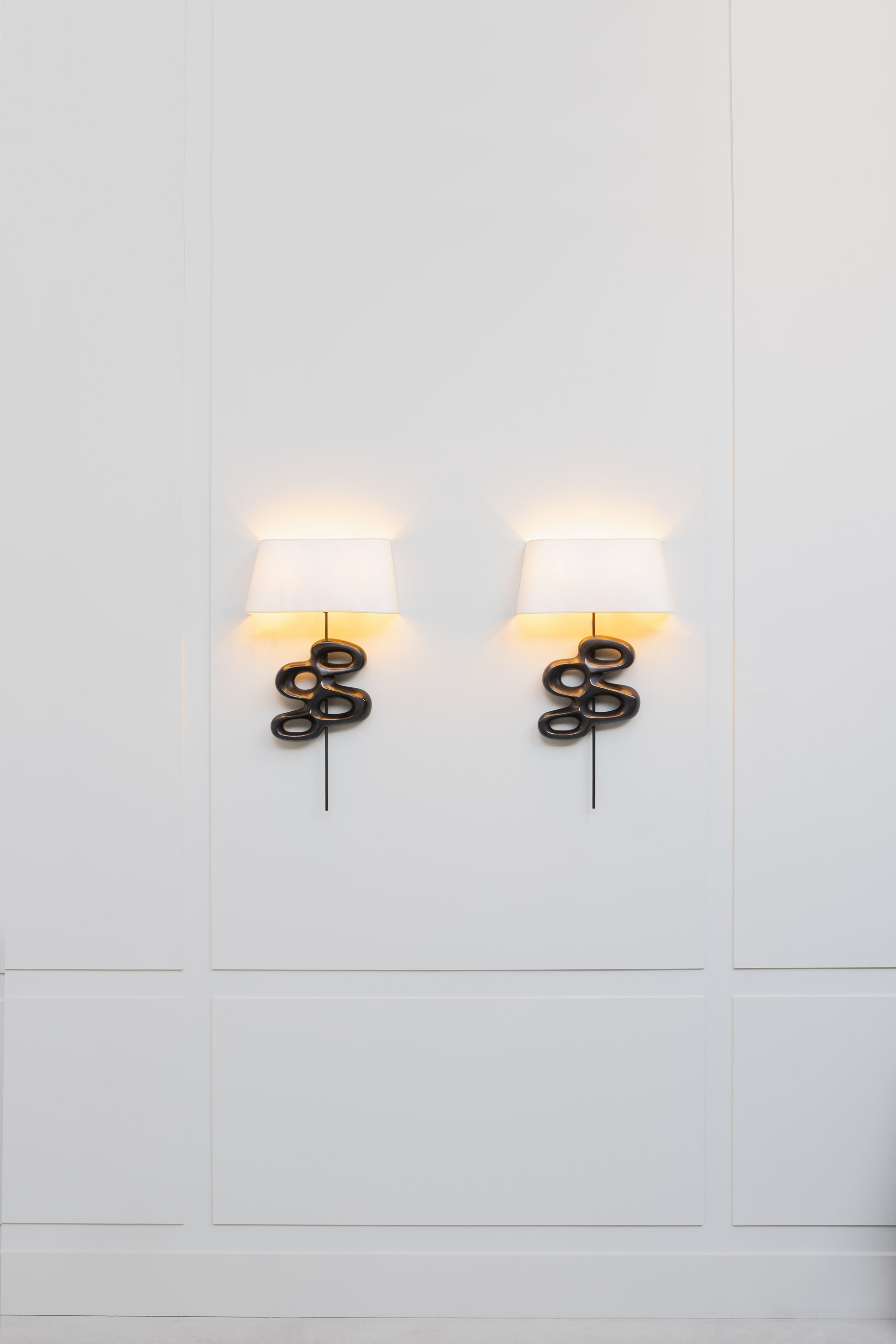 Georges Jouve, pair of sconces, vue 01