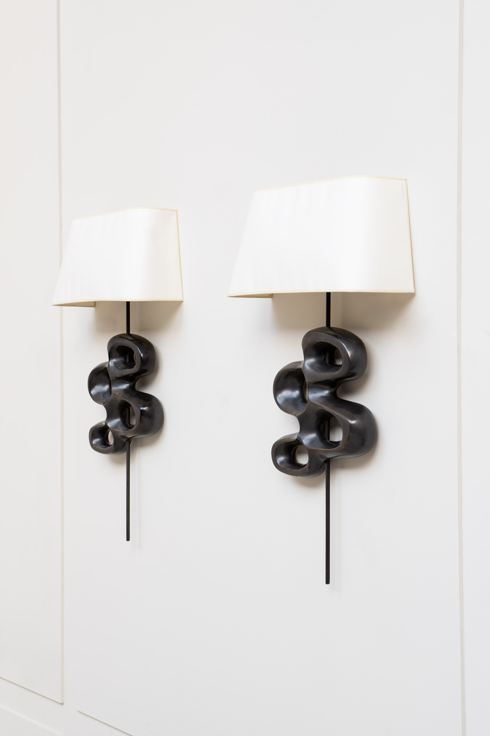 Georges Jouve, pair of sconces, vue 01