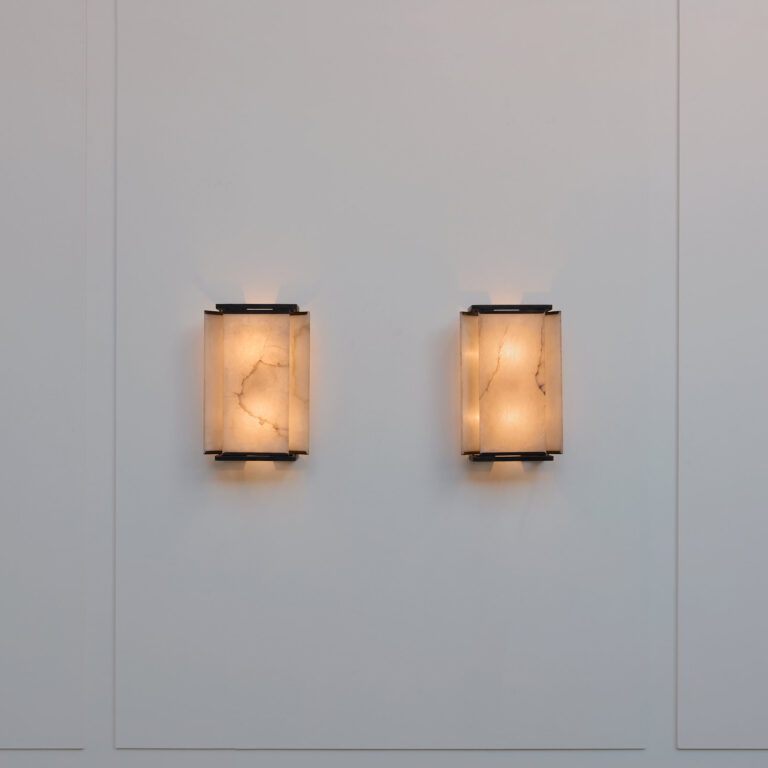 Pierre Chareau, pair of “LA868” sconces