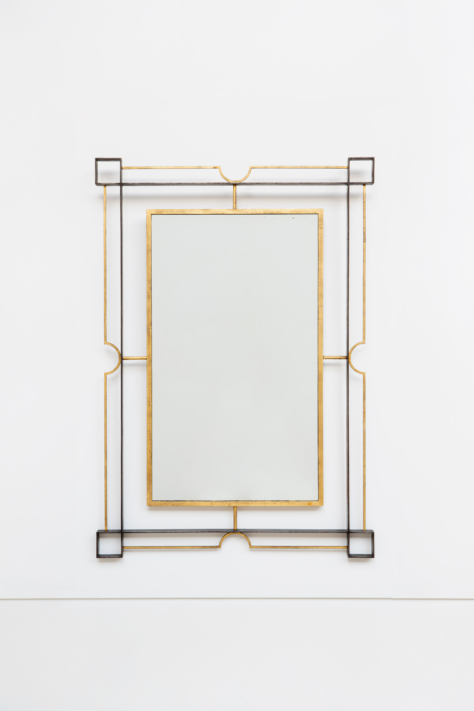 Gilbert Poillerat, Miroir rectangulaire, vue 01