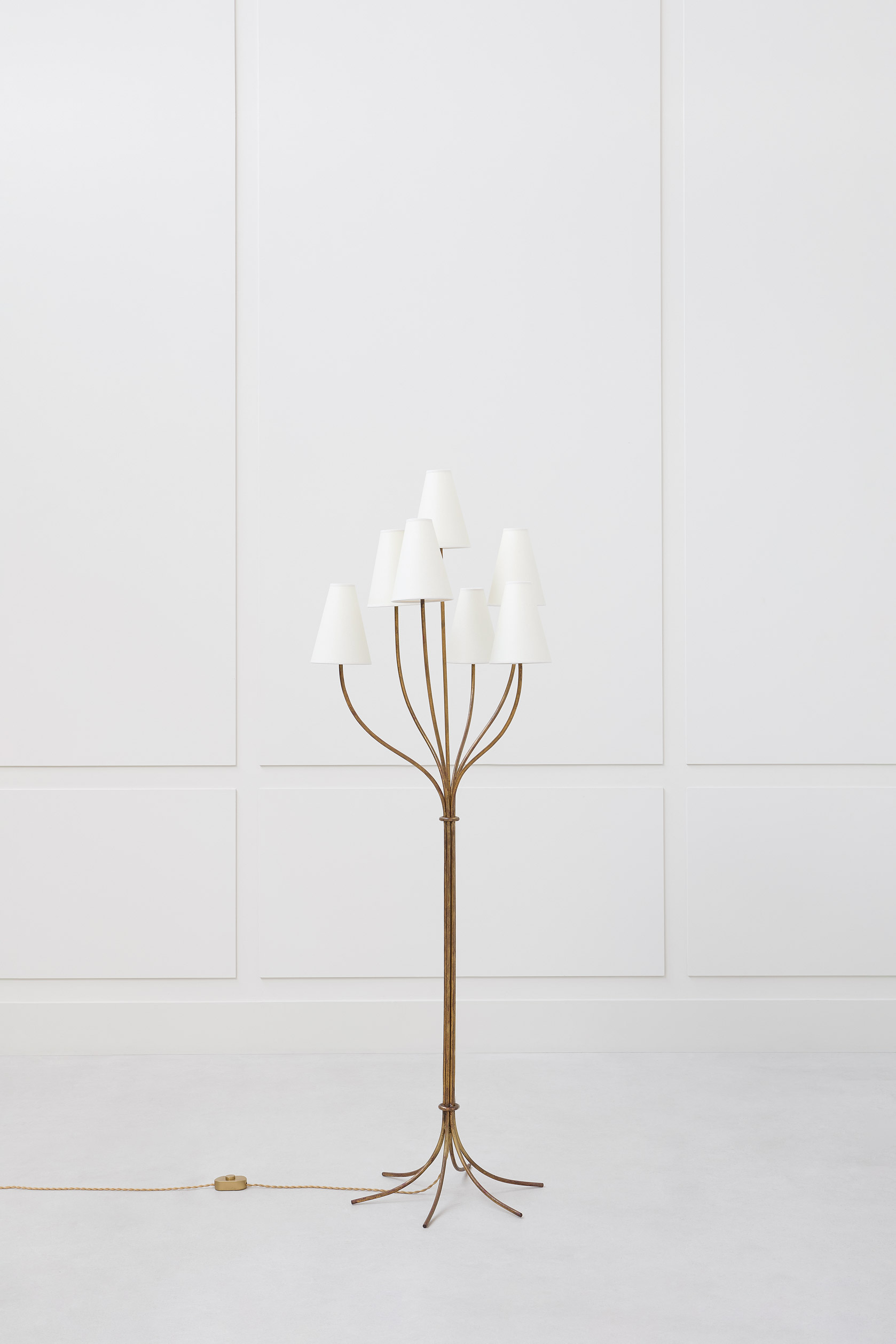 Jean Royère, Lampadaire « Persan », vue 01