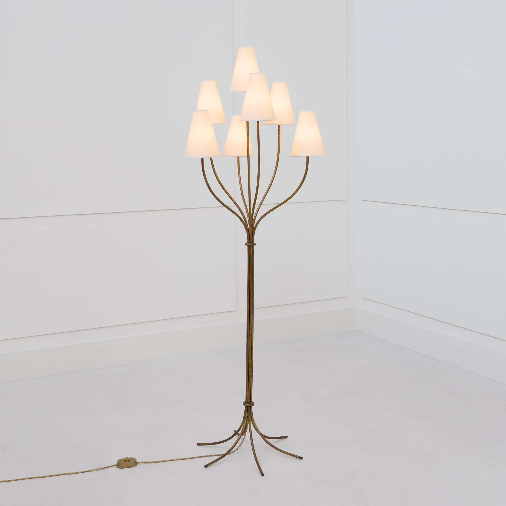 Jean Royère, Lampadaire « Persan », vue 01