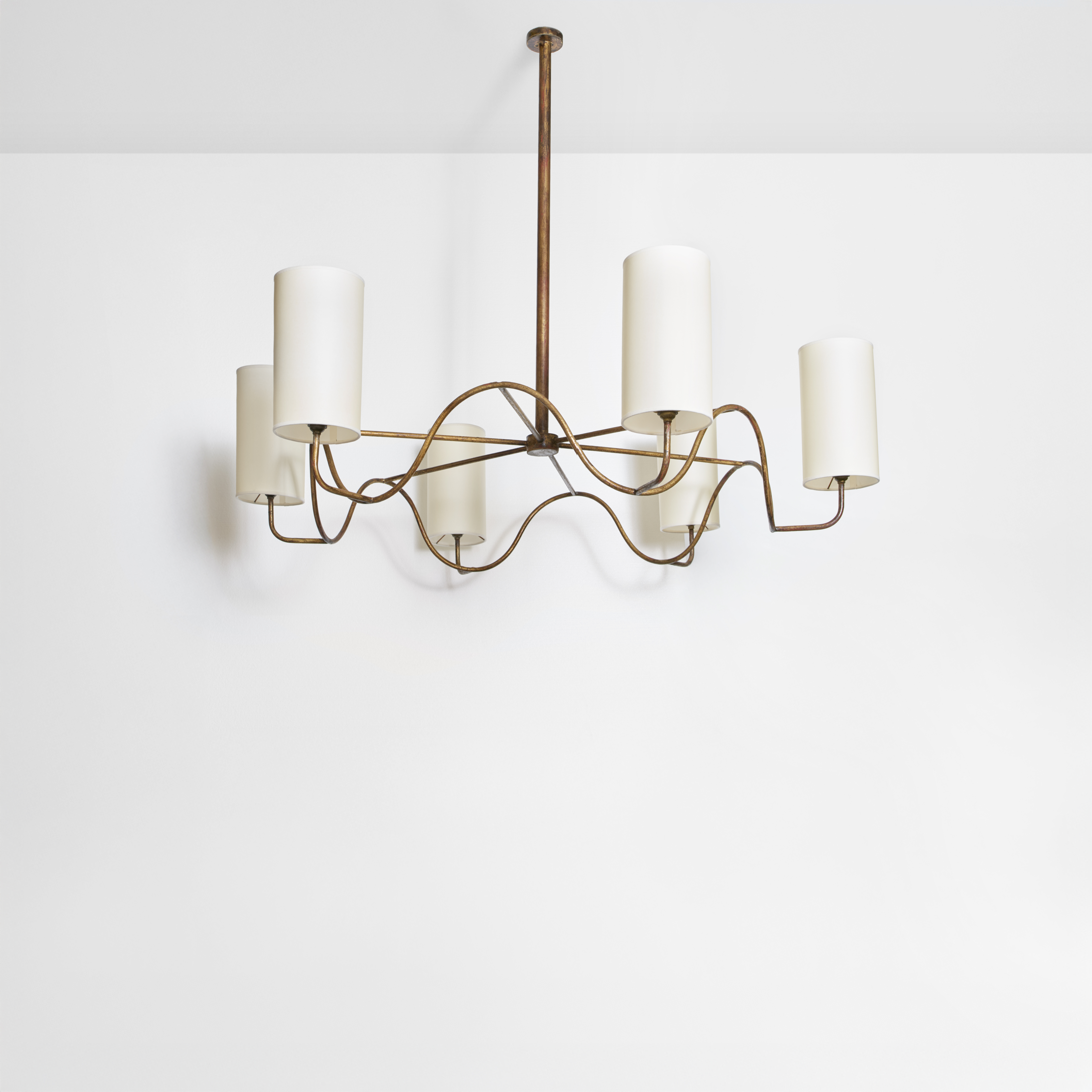 Jean Royère, Lustre « Serpentin », vue 01