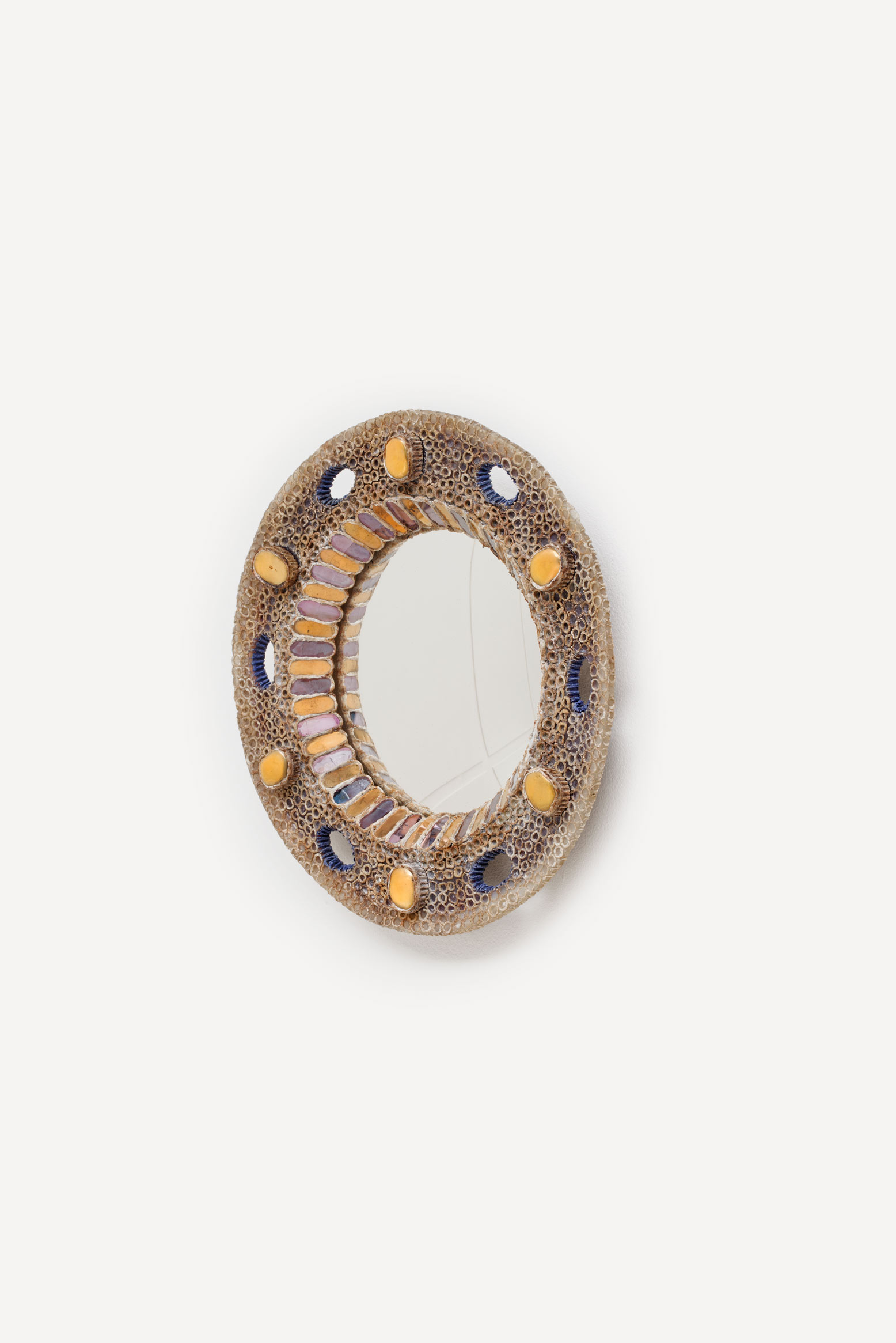 Line Vautrin, Miroir à cabochons, vue 01