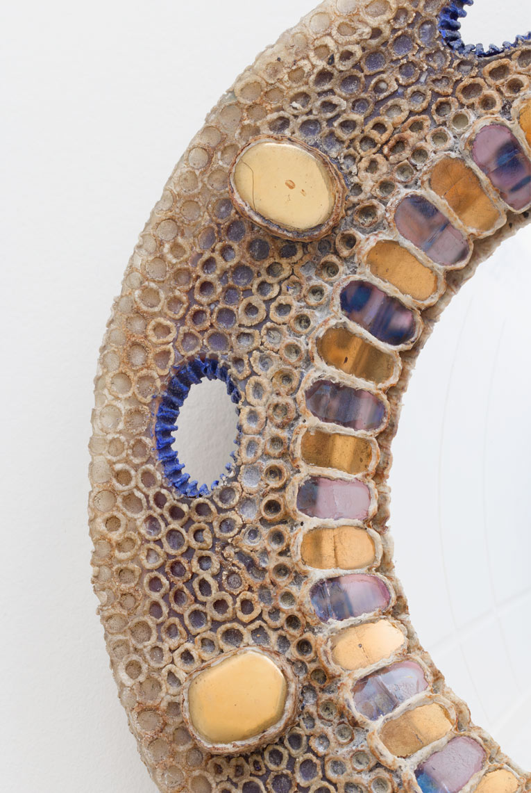 Line Vautrin, Miroir à cabochons, vue 01