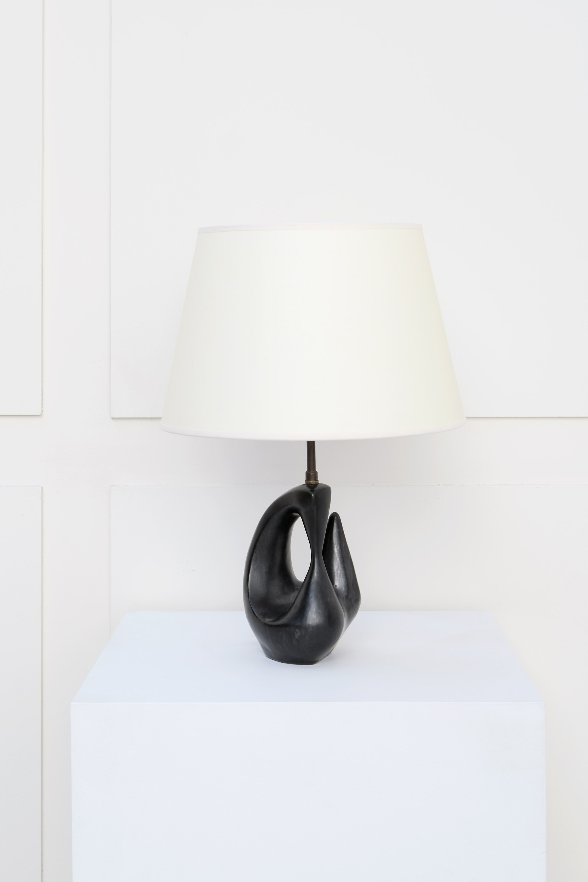 Georges Jouve, Lampe sculpture, vue 01