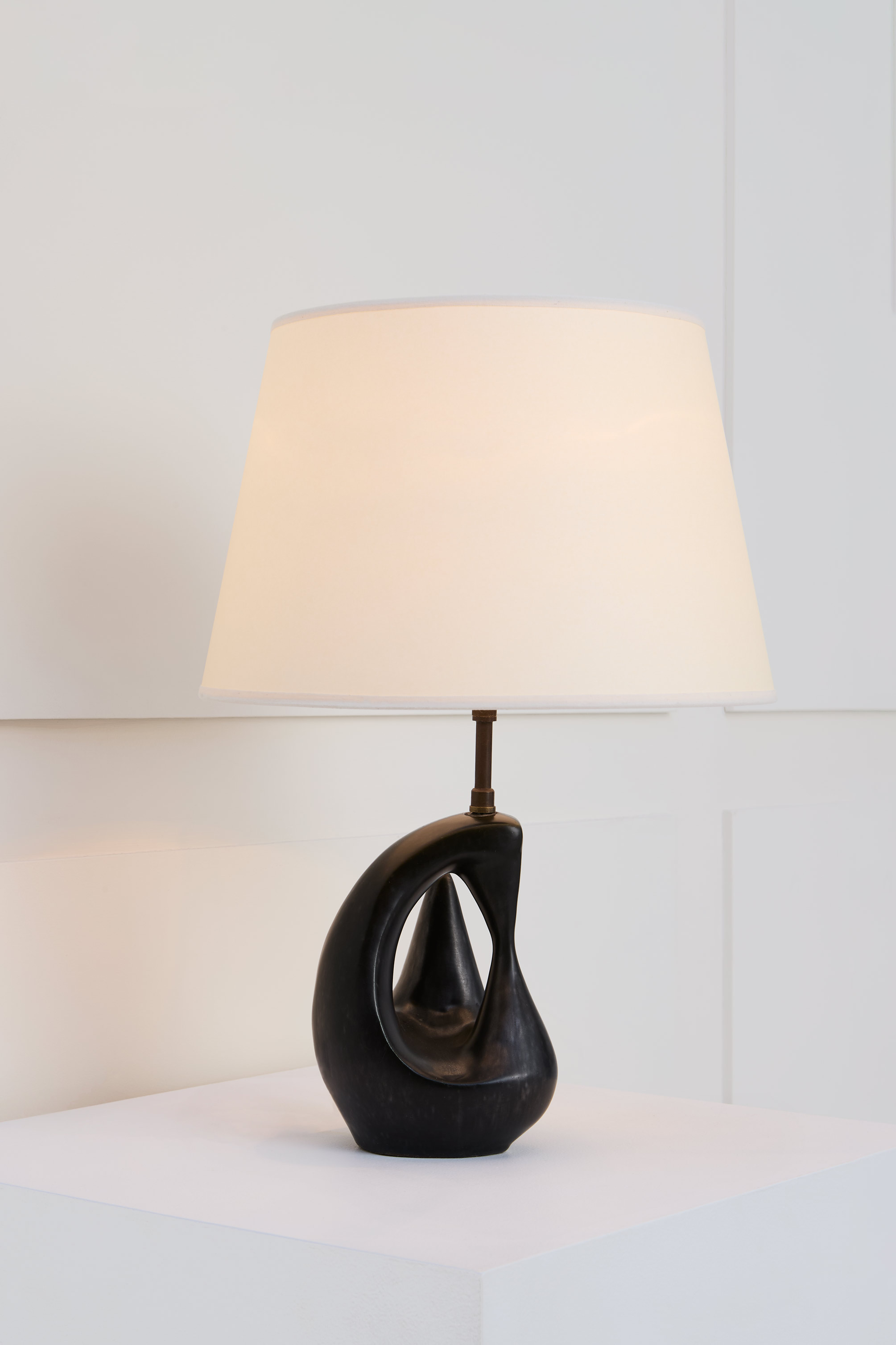 Georges Jouve, Lampe sculpture, vue 01