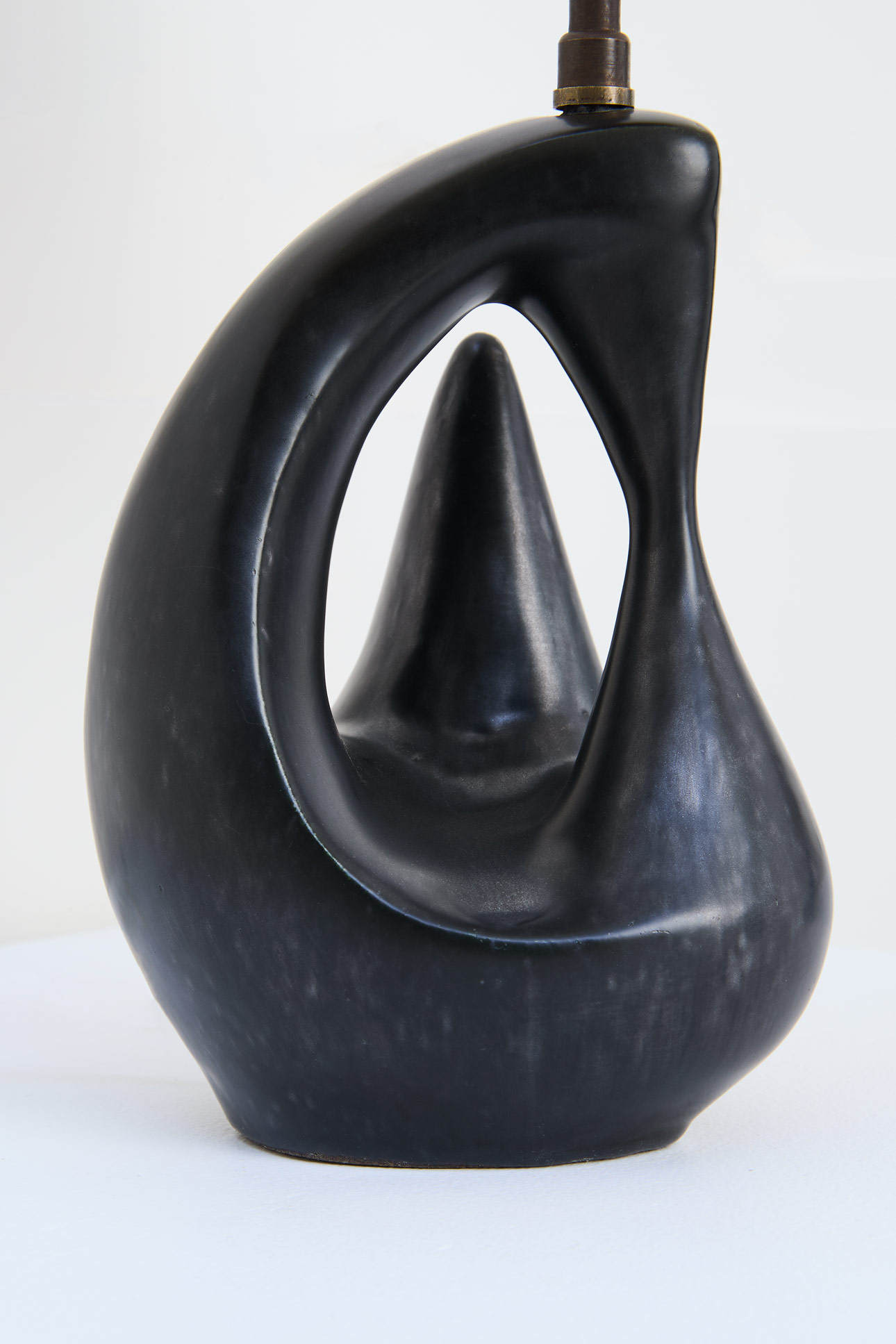Georges Jouve, Lampe sculpture, vue 01