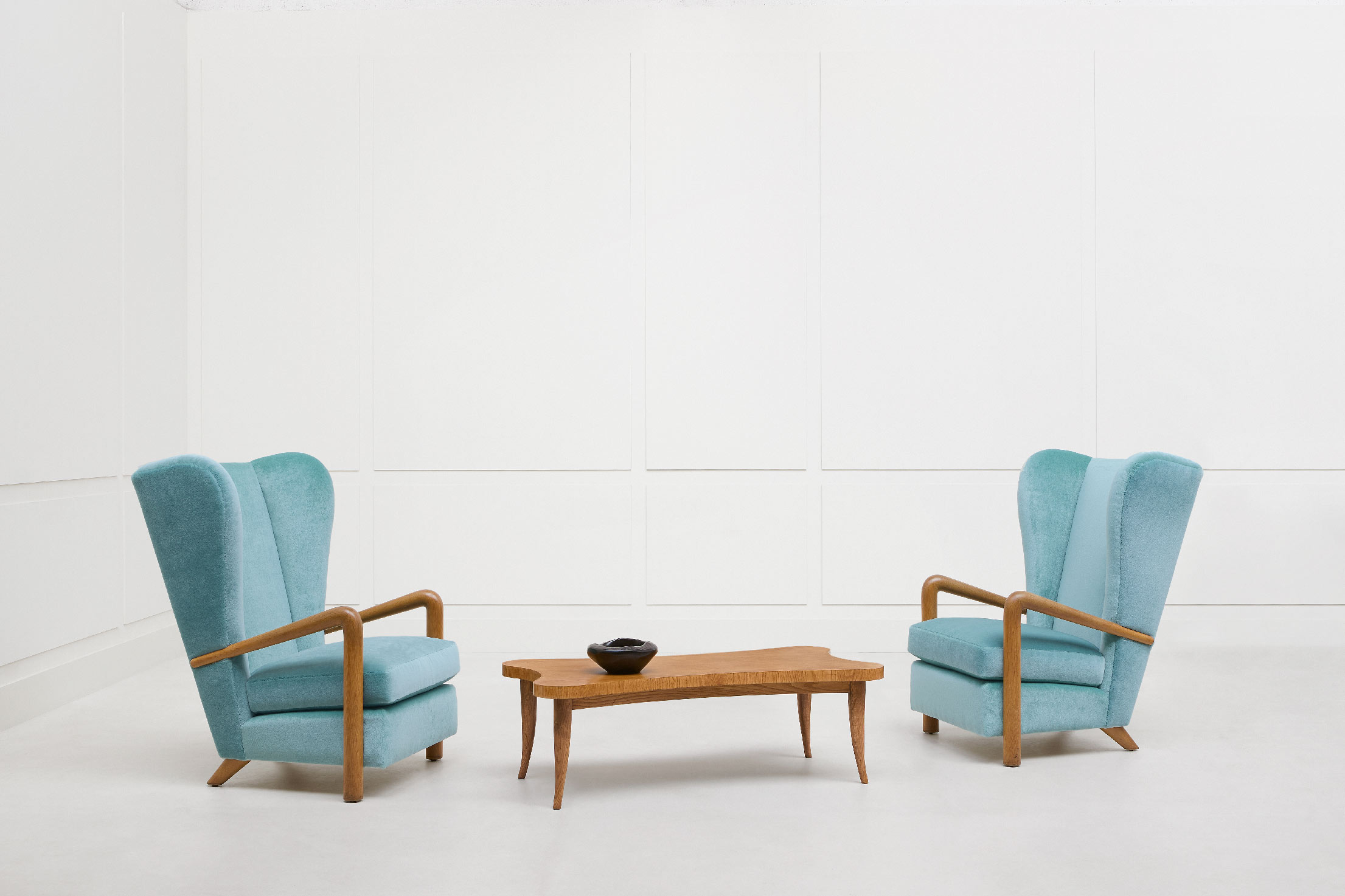 Jean Royère, Table basse « Trèfle », vue 01