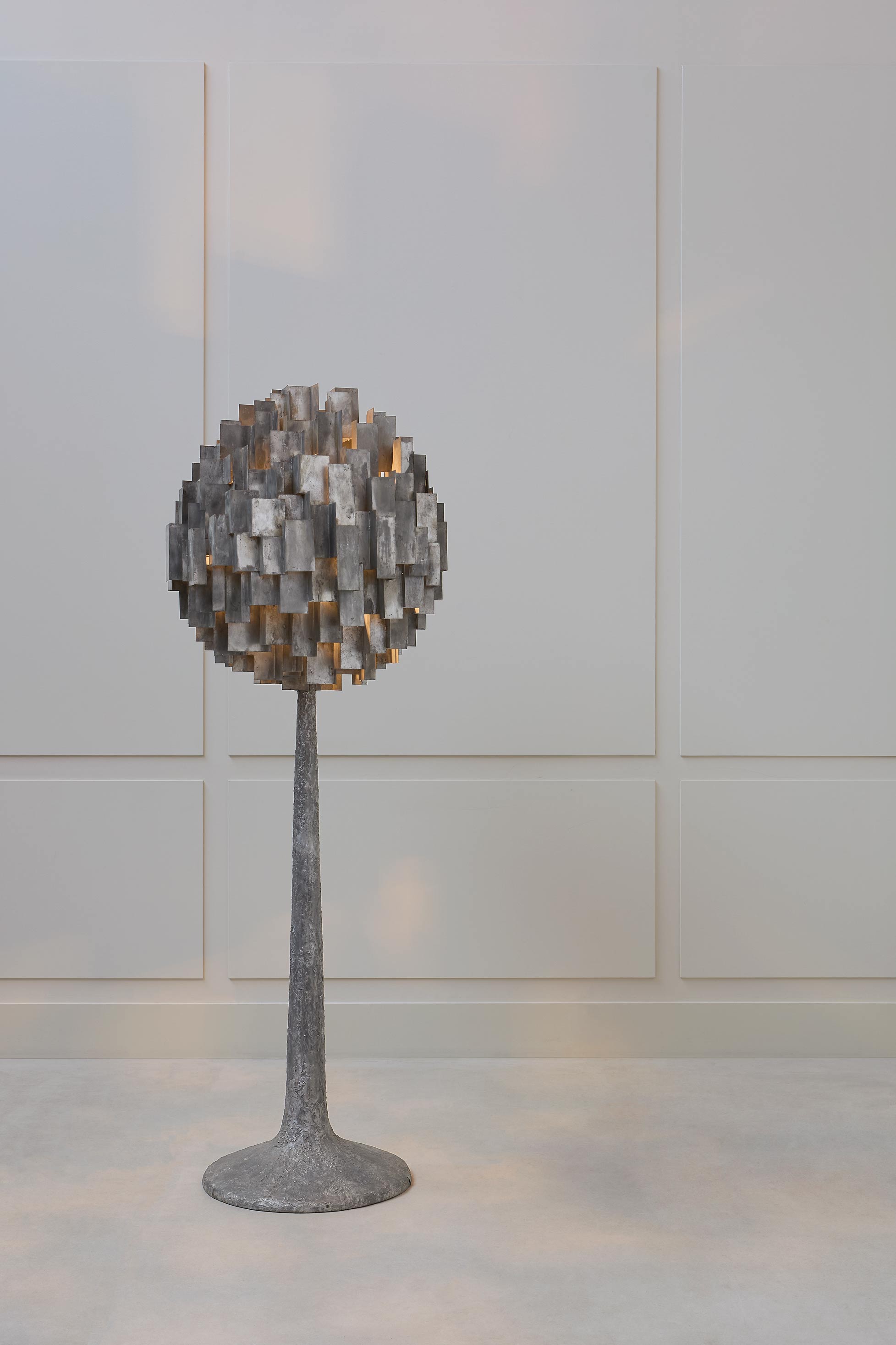 Auguste Fix, Sculpture floor lamp, vue 01