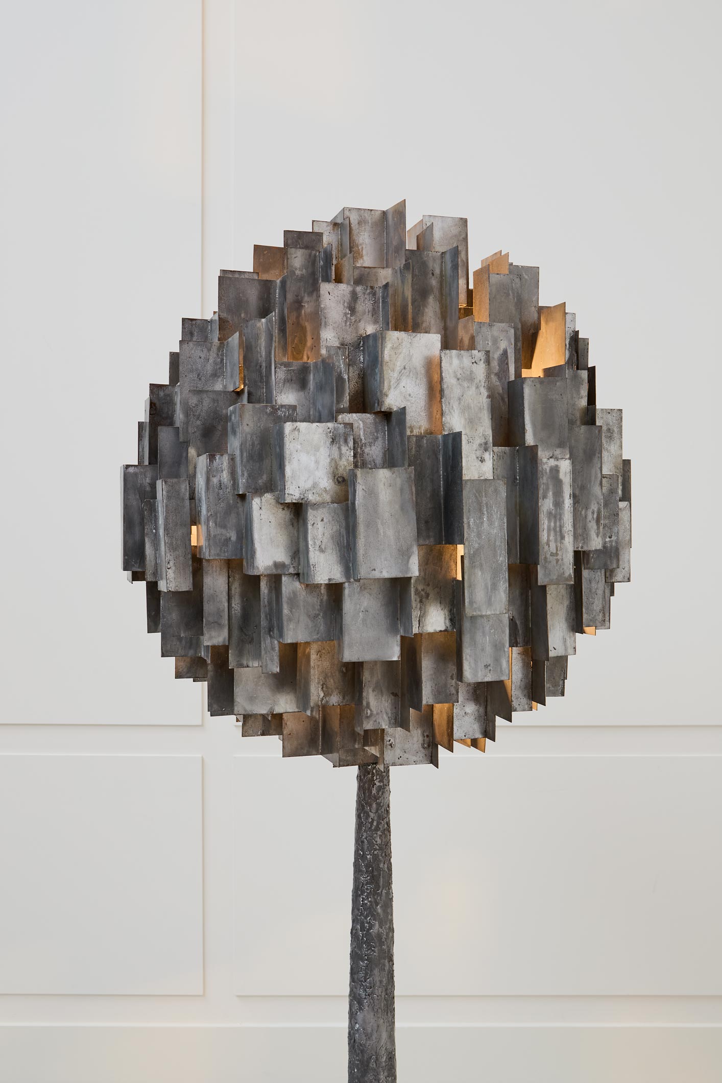 Auguste Fix, Sculpture floor lamp, vue 01